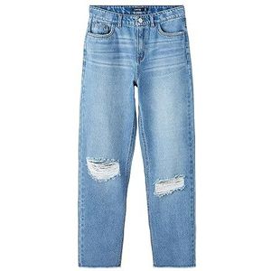 Name it Bizza Straight Diss Jeans voor meisjes