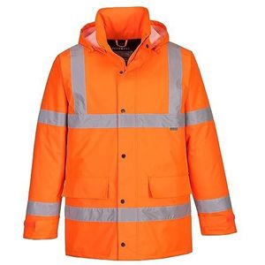 Portwest S460 Winterloopjas, hoge zichtbaarheid, comfortabel en waterdicht, oranje, S