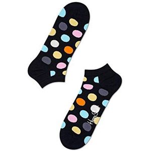Happy Socks Sokken, klein, 1 paar, zonder gesp, gestippeld, katoen, Big Dot Low Sock, Meerkleurig