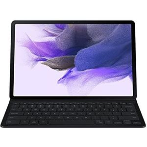 Samsung Toetsenbord voor Galaxy Tab S7+ / Tab S7 FE - Originele tablethoes - Zwart