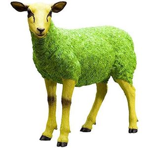 Kare Decoratieve figuur schapen kleur groen