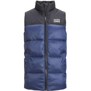 JACK & JONES Jjetoby Bodywarmer Collar Sn Jnr West Jongen, Blauw