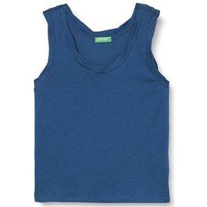 United Colors of Benetton Dames gebreide tanktop 3p7xdh00u (1 stuk), Blauw, XXS