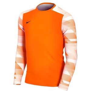 Nike Dri-fit Park IV shirt met lange mouwen voor kinderen, uniseks, Safety Oranje / Wit / Zwart