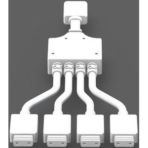 RZB Zimmermann Verbinding 6401403905 4 LED it Strip accessoires voor lichtslang / strips 4010319972390