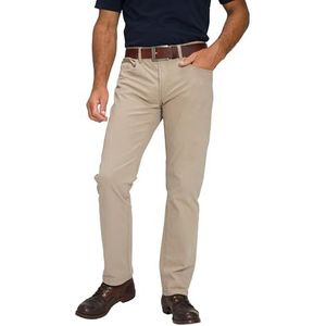 JP 1880 Heren grote maten L-8XL broek van keperstof, speciaal gesneden, sterke buik, 5 zakken, regular fit zand 62 809749310-62, Roze