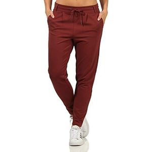 ONLY dames Broek Onlpoptrash Easy Colour Pant Pnt Noos, Fired Brick, XS