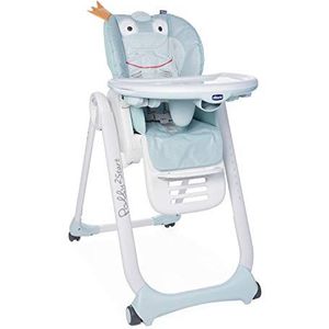 Chicco - Kinderstoel Polly 2 Start - Vanaf Geboorte tot 3 Jaar - Kantelbare Rugleuning - Instelbare Hoogte - Inklapbaar - 4 Wielen - Froffy