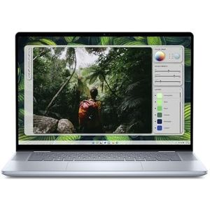 Dell Inspiron 16 2-in-1 7640 Laptop 16 inch FHD+ Touch, Intel Core Ultra 5 processor, Intel Graphics, 16 GB RAM, 512 GB SSD, Windows 11 Home, Frans toetsenbord met achtergrondverlichting