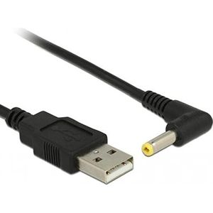 DeLOCK 85544 stroomkabel, 1,5 m, USB A – stroomkabel (1,5 m, stekker/stekker, USB A, 5 V, zwart)