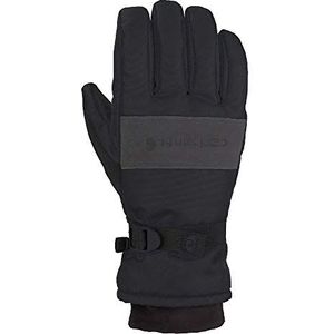 Carhartt Waterdichte geïsoleerde handschoen Wp handschoenen voor koud weer heren, Zwart/Grijs