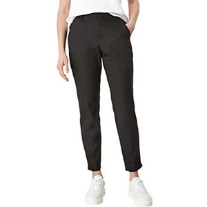 s.Oliver Slim voor dames: Chino met smalle pijpen, zwart.