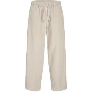 Jack & Jones Jpstowen Jjcorduroy Pantalon de jogging Styd Aw24 Ln, Beige clair, S