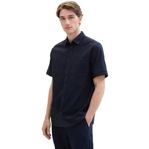 TOM TAILOR 1041371 Herenhemd (1 stuk), 10668 - Sky Captain Blue