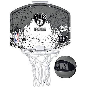 Wilson Mini-basketbalring, NBA-team mini-ring van de Brooklyn Nets, kunststof