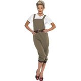 Smiffys Wereldoorlog 2 Khaki met Top,