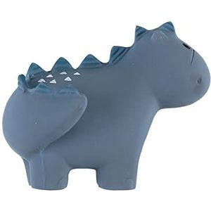 Rammelaar en badspeelgoed dinosaurus blauw Noukie's