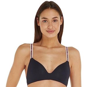 Tommy Hilfiger Triangel-beha voor dames, ongevoerd, Desert Sky