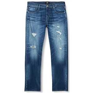 7 For All Mankind JSSCB320 Jeans, Dark Blue, Regular Heren, Donkerblauw, One Size, Donkerblauw