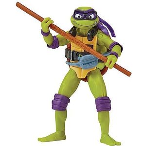 Teenage Mutant Ninja Turtles Mutant Mayhem 83282CO Donatello Basic Action figuur, ideaal cadeau voor jongens van 4 tot 7 jaar en TMNT-fans, zwart, 11,4 cm