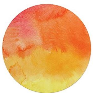 Questo Casa, Ronde muismat met antislip onderkant voor kantoor en thuis, diameter 22 cm