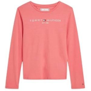 Tommy Hilfiger Essential Tee L/S jongenshemd, Empire Rose