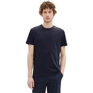 TOM TAILOR T-shirt pour homme au look délavé, 10668 – Sky Captain Blue., M