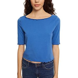 edc by Esprit 082cc1k312 T-shirt voor dames, 430 / blauw