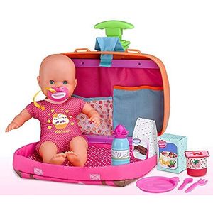 Nenuco - Altijd bij mij, trolley en handgrepen om te dragen als rugzak, medische accessoires voor baby's Nenuco en FAMOSA (700013791)