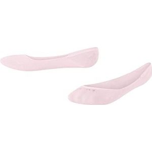 FALKE Ballerina onzichtbare sokken, uniseks, kinderen, katoen, duurzaam, wit, zwart, roze, voetbescherming met lage hals, anti-glijsysteem, 1 paar, roze (poederroos 8902)