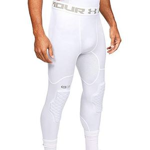 Under Armour Gameday Basketbalpanty voor heren, Wit.