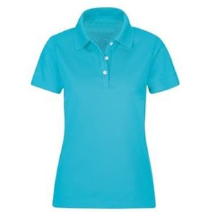 Trigema Dames poloshirt, Blauwe Azure