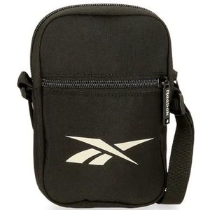 Reebok Malden Bagage - Messenger Bag voor heren, zwart., Kleine schoudertas