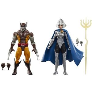 Marvel Legends Series - Louverine en Lilandra Neramani - 50e verjaardag - set van 2 verzamelfiguren op schaal van 15 cm