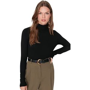 Trendyol Pull - Gris - Régulier, Noir, S