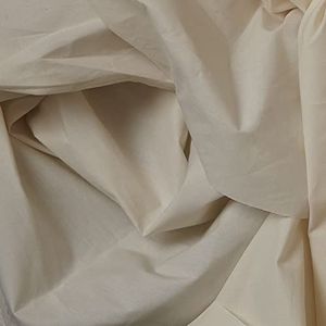 Kt KILOtela - Glasilla-stof, bruine stof, katoen, patroon, voering, tassen, handwerk, schilderen, reliëf, 300 cm lang x 280 cm breed, beige, ecru, 3 meter
