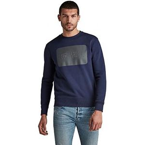 G-STAR RAW Raw. Double Layer trainingspak voor heren, blauw (Warm Sartho A971-c423), XS, blauw (Warm Sartho A971-c423)