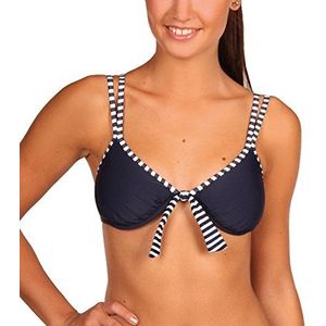 eleMar bikini tops dames, Pacific/wit