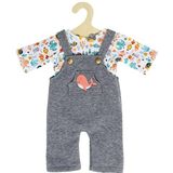 poppentuinbroek met t-shirt walvis, 28-35 cm Merk: Heless