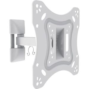 Metronic 451059 wandhouder met kantelbare arm, wit