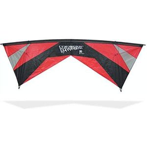 Revolution Kites - Reflex Experience vlieger, EXP Blk, rood/grijs/zwart