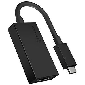 ICY BOX IB-AC534-C videoadapter USB Type-C (alternatieve modus) naar HDMI, 4K resolutie (4096x2160/60Hz), Thunderbolt 3, zwart
