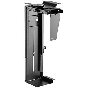 LogiLink EO0005 Desk-mounted CPU holder Zwart CPU-houder