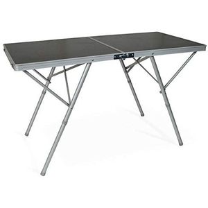 Bertoni Gordijnen | Fold 2 campingtafel, picknicktafel, tuin, praktisch en opvouwbaar, waterdicht, ideaal voor buitengebruik, aluminium frame: 120 x 60 x 70 cm