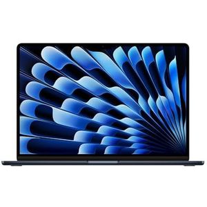 Apple 2024 MacBook Air 15 inch laptop met M3-chip: 15,3 inch Liquid Retina-display, 16 GB uniform geheugen, 512 GB SSD-geheugen, toetsenbord met achtergrondverlichting, 1080p FaceTime HD-camera;