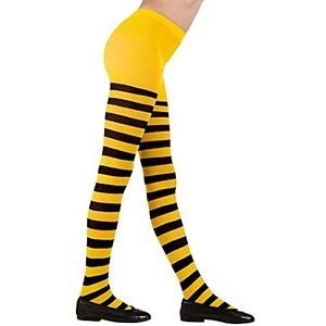 Widmann Generique - panty, gestreept, geel, zwart