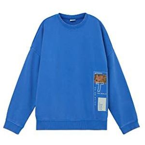 s.Oliver jongens sweatshirt blauw, 164, Blauw