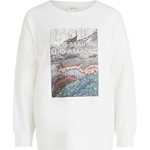 Cartoon Dames sweatshirt, crème/grijs, 46, crème/grijs