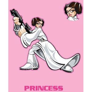 Star Wars SW329 verjaardagskaart met anime-motief