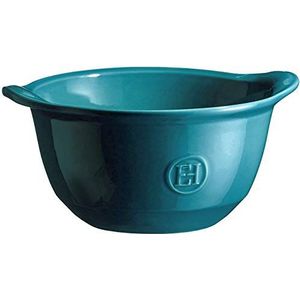 Emile Henry EH602149 Gratinaire schaal, keramiek, blauw, 0,55 l